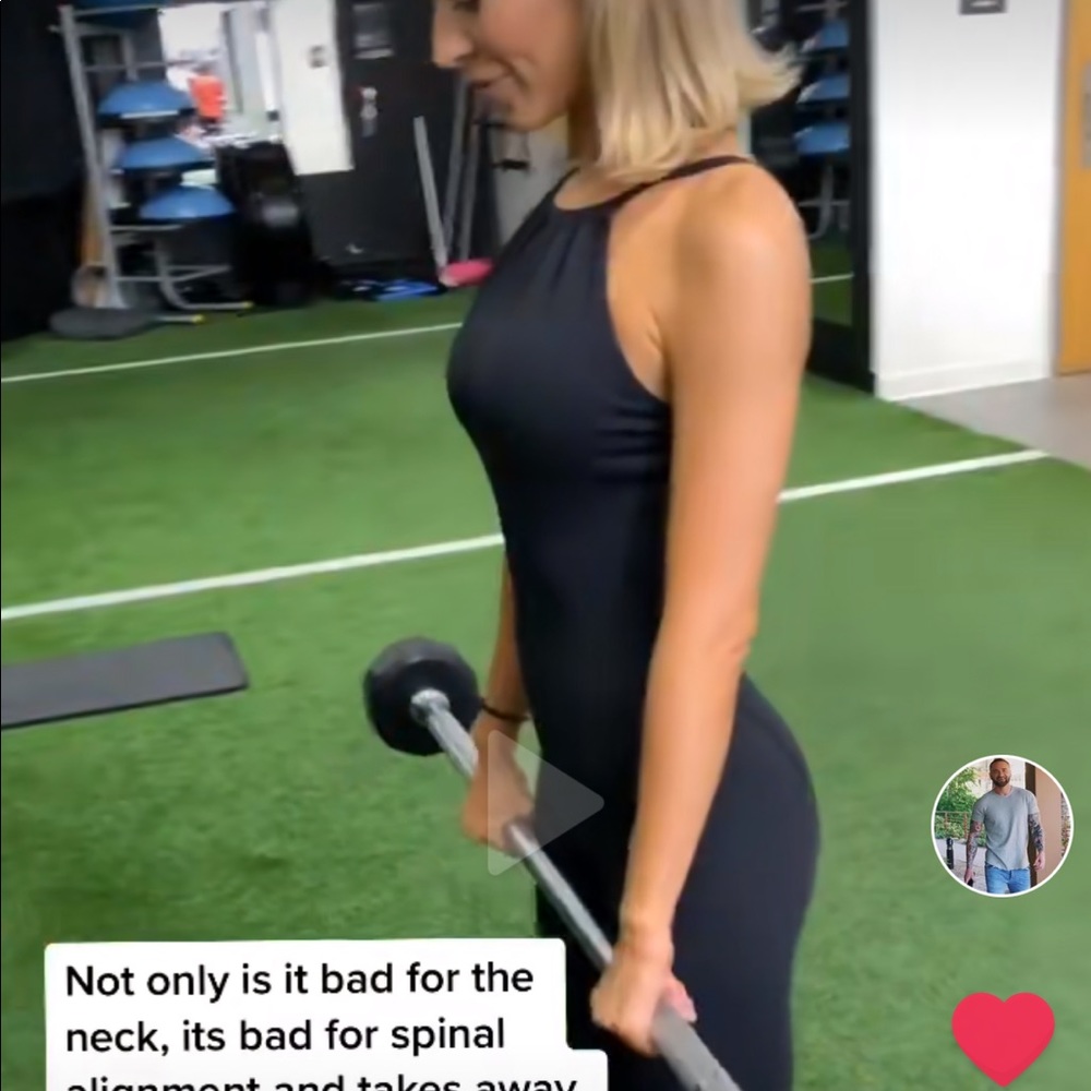 ISO jumpsuit athletic high neck open back - Picture 3 of 3